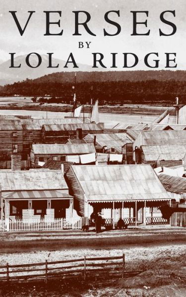 Cover for Lola Ridge · Verses (Taschenbuch) (2019)