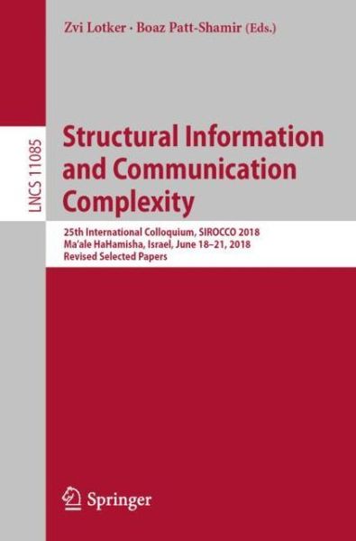 Cover for Structural Information and Communication Complexity (Book) [1st ed. 2018 edition] (2018)