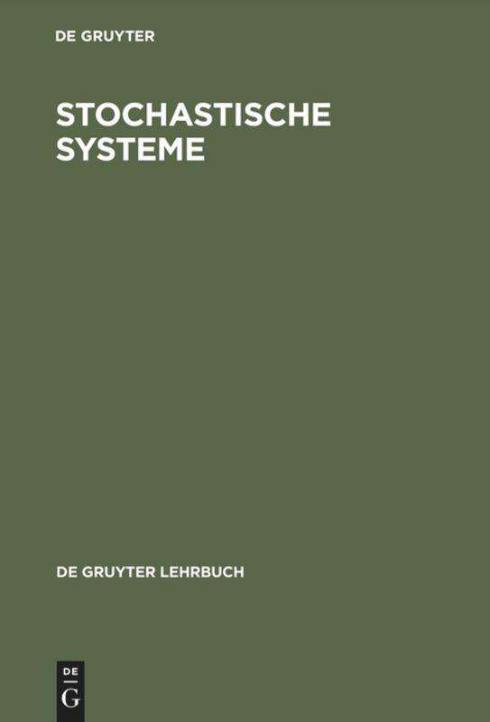 Cover for Wolf-dieter Heller · Stochastische Systeme (Book) (1978)