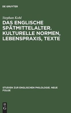 Cover for Kohl · Das englische Spätmittelalter: Kul (Book) (1986)