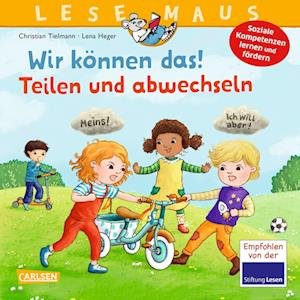 Cover for Christian Tielmann · LESEMAUS 124: Wir können das! Teilen und abwechseln (Pocketbok) (2022)