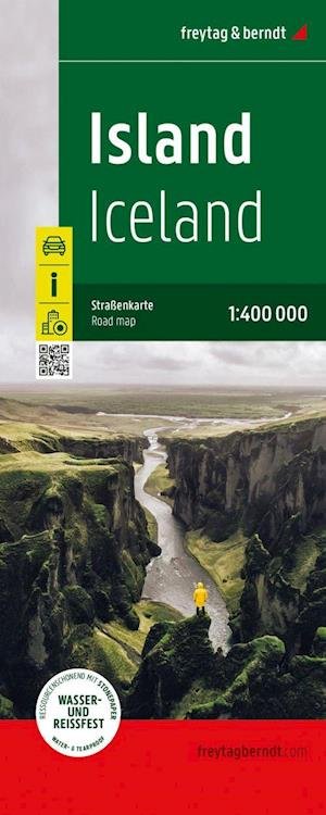 Freytag & Berndt Road Map: Iceland - Island Road Map - Freytag & Berndt - Books - Freytag & Berndt - 9783707922240 - July 10, 2023