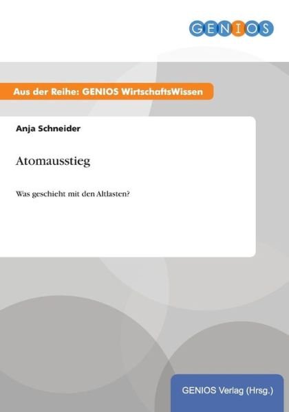 Cover for Anja Schneider · Atomausstieg (Paperback Book) (2015)