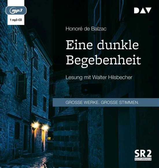 Cover for Honoré de Balzac · Eine dunkle Begebenheit (CD)