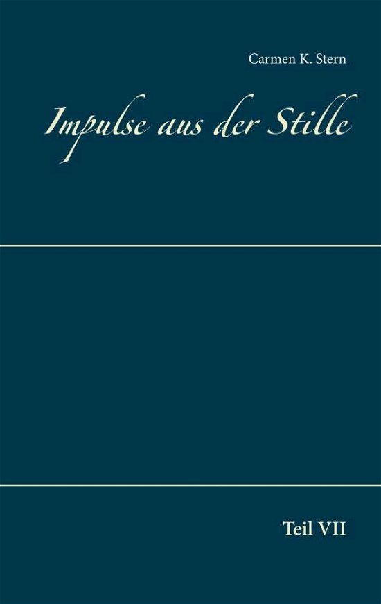 Cover for Stern · Impulse aus der Stille (Book) (2019)