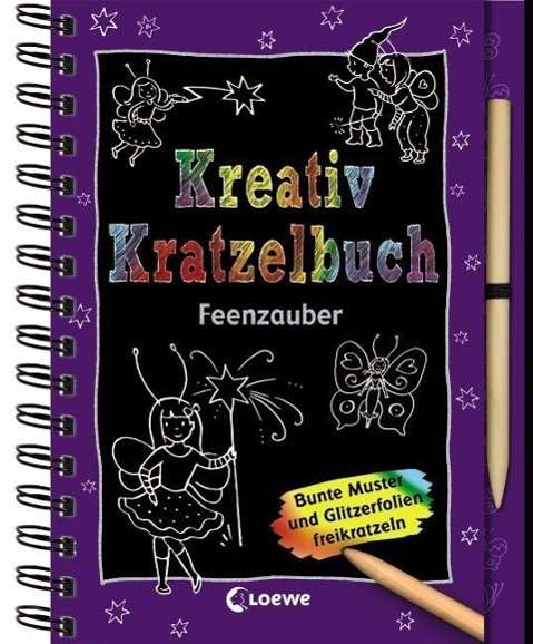 Cover for Kreativ-kratzelbuch · Kreativ-Kratzelbuch - Feenzauber (Bog) (2014)