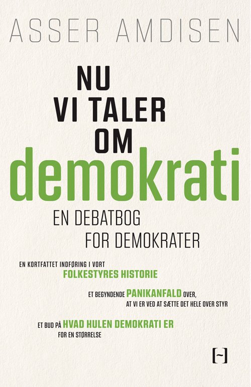 Cover for Asser Amdisen · Nu vi taler om: Nu vi taler om demokrati (Paperback Book) [1e uitgave] (2018)