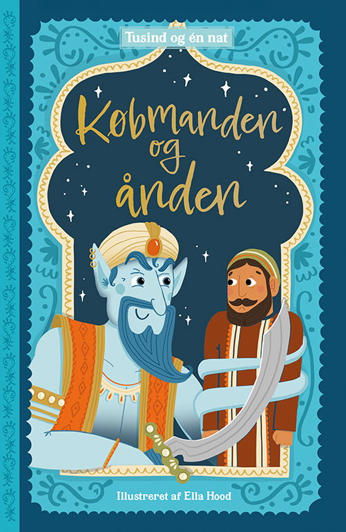 Cover for Tusind og én nat 1: Købmanden og ånden (Innbunden bok) [1. utgave] (2024)