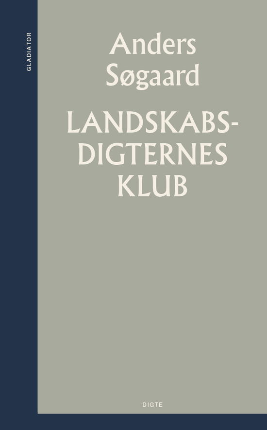 Cover for Anders Søgaard · Diana serien: Landskabsdigternes klub (Sewn Spine Book) [1th edição] (2019)