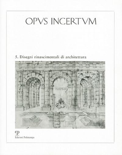 Cover for Edizioni Polistampa · Opus Incertum 5 (Paperback Book) (2010)