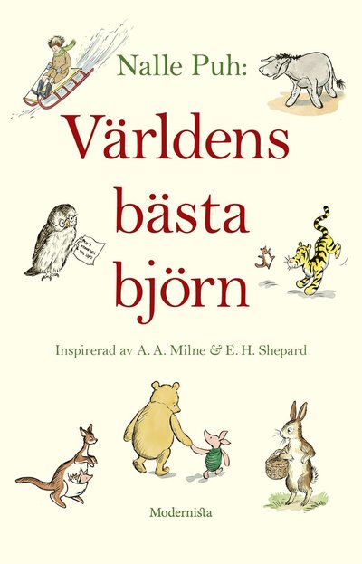 Cover for A. A. Milne · Nalle Puh : Världens bästa björn (Innbunden bok) (2022)