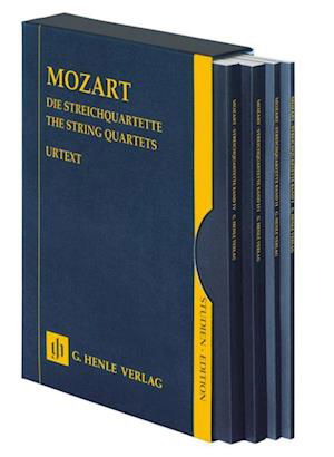 Mozart: The String Quartets - 4 Volumes in a Slipcase - Wolfgang Amadeus Mozart - Boeken - Henle, G. Verlag - 9790201871240 - 24 februari 2022