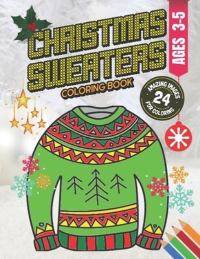 Cover for Rhu Creations · Christmas Sweaters Coloring Book (Paperback Book) (2020)