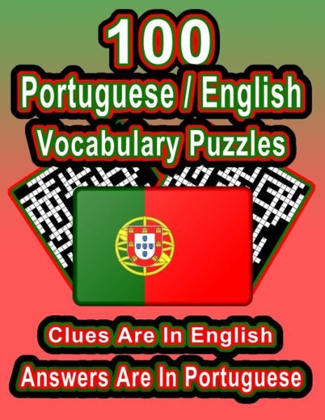 Cover for On Target Publishing · 100 Portuguese / English Vocabulary Puzzles (Pocketbok) (2020)