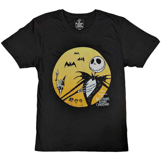 Cover for Nightmare Before Christmas - The · The Nightmare Before Christmas Unisex T-Shirt: Sunset Jack (Black) (T-shirt)