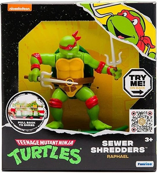 TMNT Sewer Shredders  Raphael Toys - TMNT Sewer Shredders  Raphael Toys - Merchandise -  - 0021664710241 - 