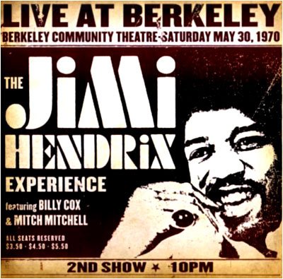 Cover for The Jimi Hendrix Experience · Jimi Plays Berkeley: 2nd Set (LP) [Limited, Remastered edition] (2008)
