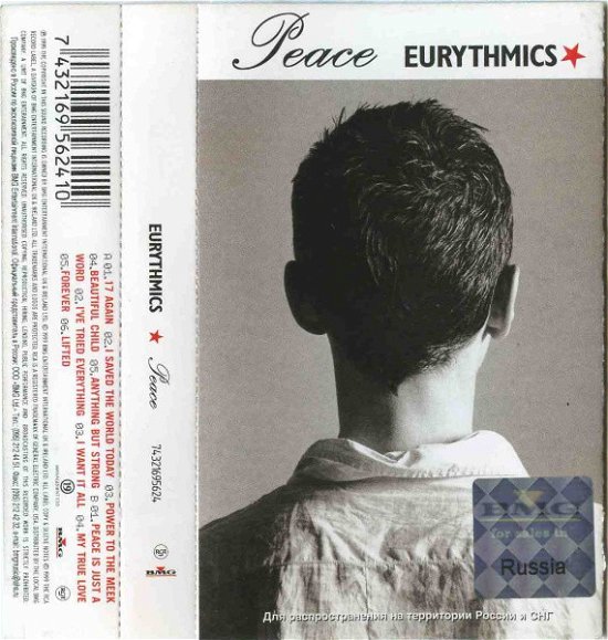 Cover for Eurythmics  · Peace (Kassett)