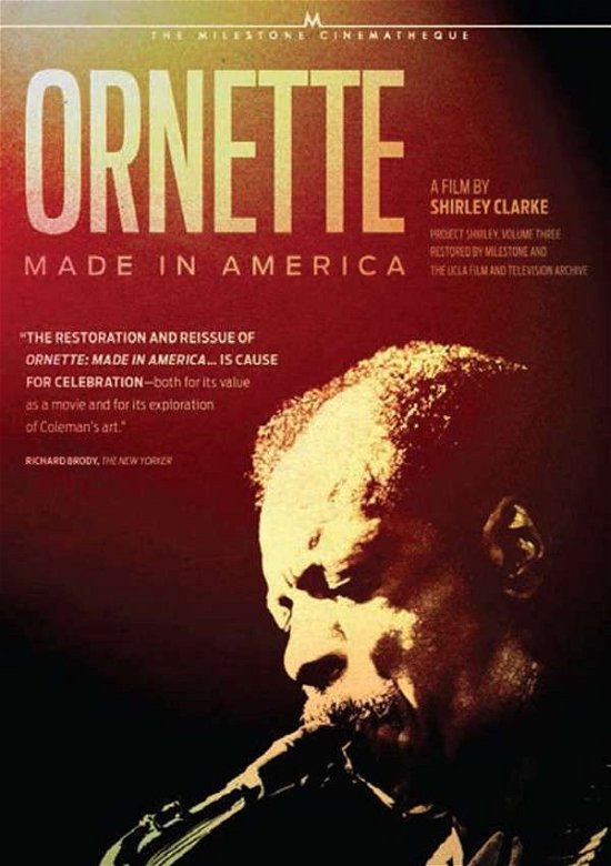 Ornette: Made In America - Ornette Coleman - Film - AMV11 (IMPORT) - 0784148014241 - 2. december 2014