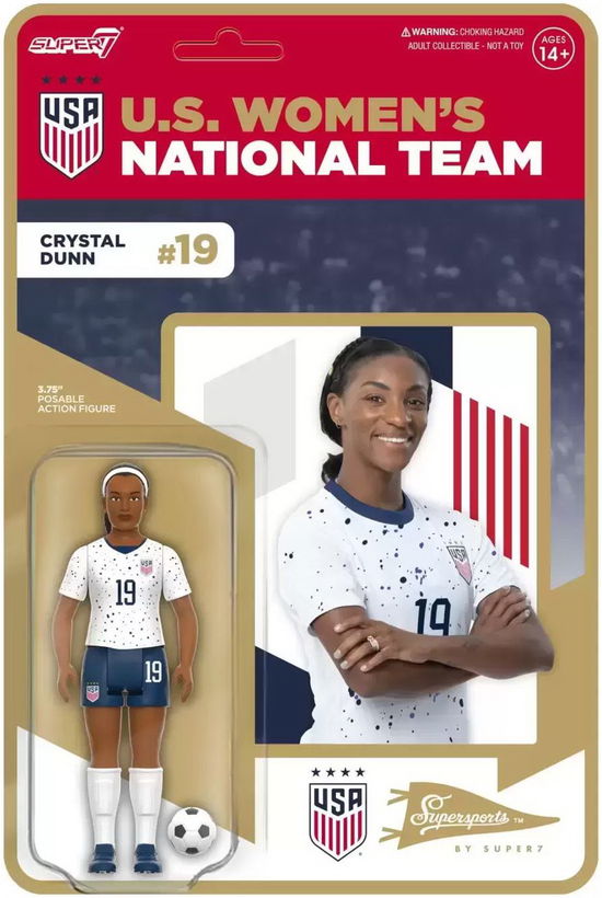 Uswnt Soccer - Crystal Dunn (2023 World Cup Home) - Uswnt Soccer - Crystal Dunn (2023 World Cup Home) - Koopwaar -  - 0840049833241 - 1 juni 2024