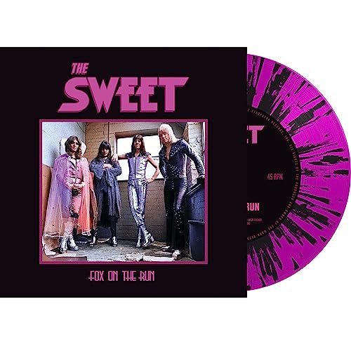 Cover for Sweet · Fox On The Run (7&quot;) (2023)