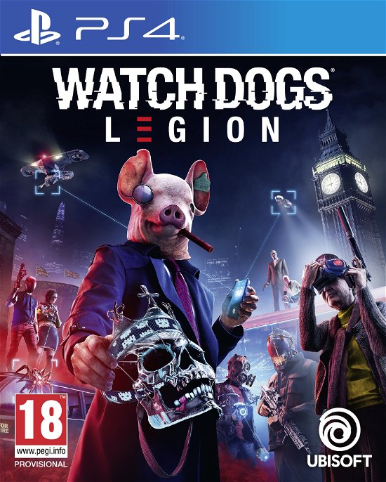 Ps4 Watch Dogs: Legion - Ubisoft - Jogo - Ubisoft - 3307216135241 - 29 de outubro de 2020