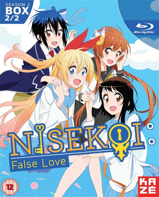 Nisekoi False Love Season 2 Part 2 (Episodes 11 to 20) Blu to - Manga - Film - Crunchyroll - 3700091014241 - 17. april 2017