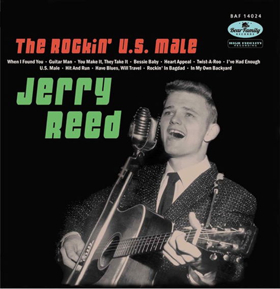 The Rockin U.S. Male - Jerry Reed - Música - BEAR FAMILY - 4000127140241 - 24 de junho de 2022