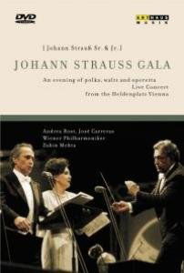 Johann Strauss Gala - Herbert Von Karajan Berliner Philharmoniker - Elokuva - ARTHAUS - 4006680100241 - maanantai 5. kesäkuuta 2000