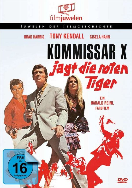 Cover for Harald Reinl · Kommissar X Jagt Die Roten Tig (DVD) (2014)