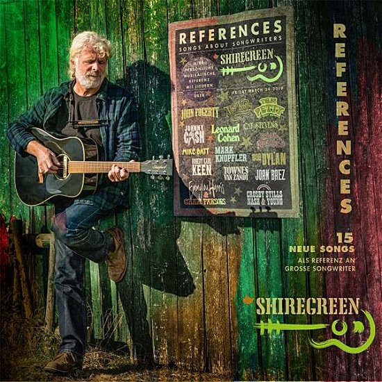 Cover for Shiregreen · References-Songs About Songwriters (CD) (2019)