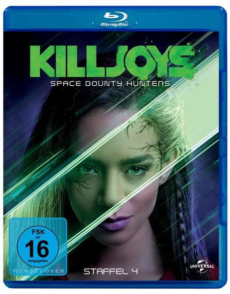 Cover for Killjoys-space Bounty Hunters (Tv-series) · Killjoys-space Bounty Hunters Staffel 4 (Blu-ray) (2019)