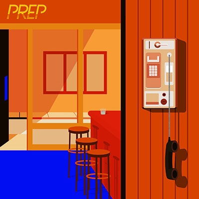 Cover for Prep · Over (Ft.anna of the North) / Love Breaks Down &lt;limited&gt; (LP) [Japan Import edition] (2020)