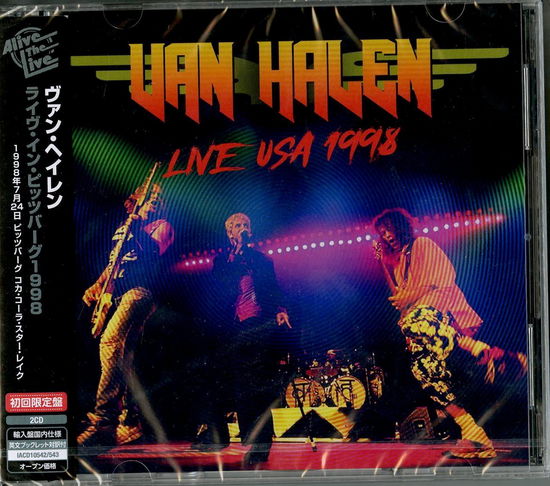 Cover for Van Halen · Live USA 1998 (CD) [Japan Import edition] (2021)