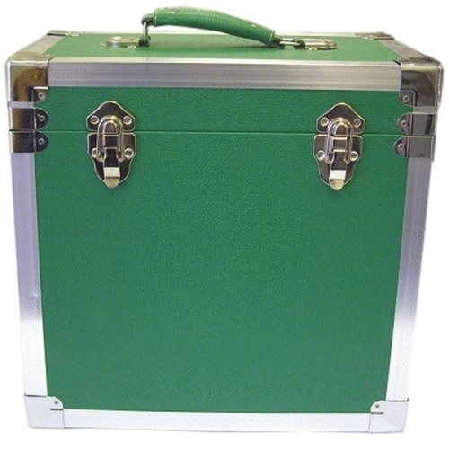 Cover for Green · 50 LP Record Storage Carry Case (Vinyltillbehör)