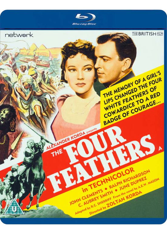 Cover for The Four Feathers BD · The Four Feathers (Blu-Ray) (2014)