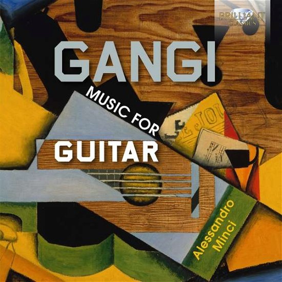 Cover for M. Gangi · Music for Guitar (CD) (2018)