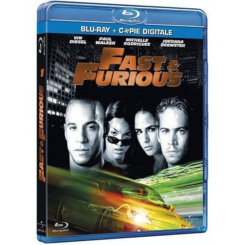 Cover for Fast &amp; Furious 1 (Blu-ray)
