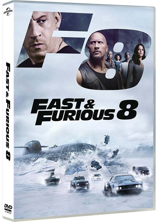 Cover for Fast &amp; Furious 8 · Fast and Furious 8 - The Fate of the Furious (DVD) (2017)