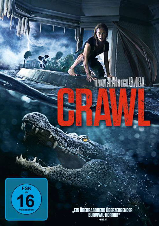 Cover for Kaya Scodelario,barry Pepper,ross Anderson · Crawl (DVD) (2019)