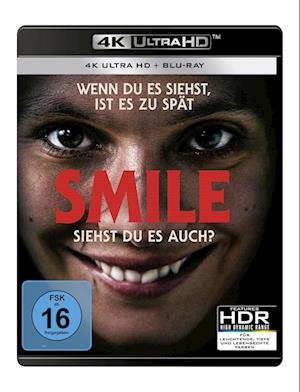 Cover for Sosie Bacon,jessie T. Usher,kyle Gallner · Smile - Siehst Du Es Auch? (4K UHD Blu-ray) (2022)