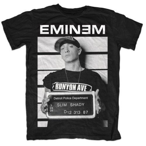 Cover for Eminem · Eminem Unisex T-Shirt: Arrest (T-shirt) [size S] [Black - Unisex edition] (2015)
