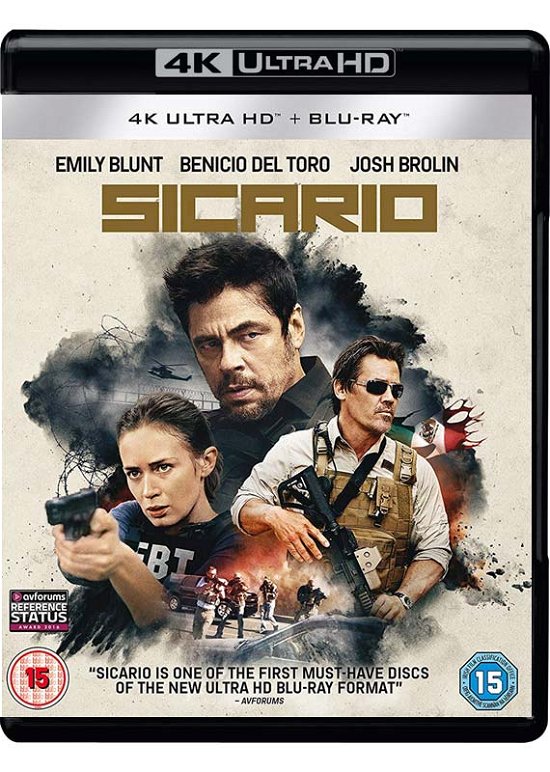 Cover for Sicario (4K UHD Blu-ray) (2018)