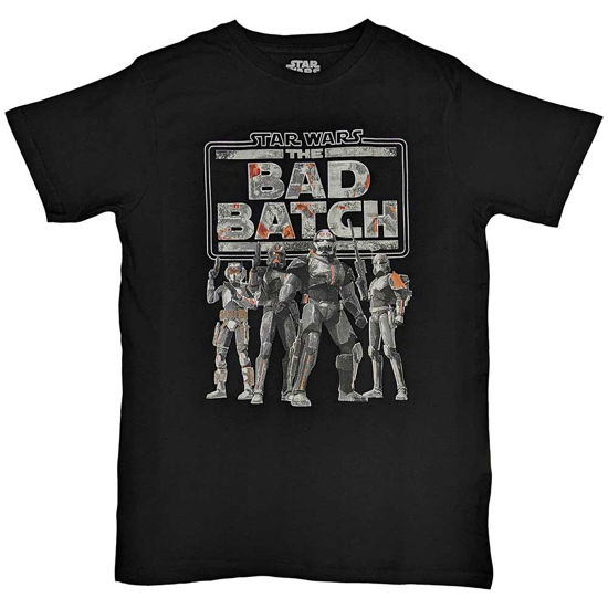 Star Wars Unisex T-Shirt: The Bad Batch - Star Wars - Koopwaar -  - 5056561098241 - 