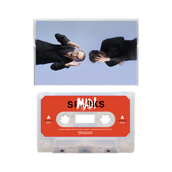 Cover for Sparks · Mad! (Kaseta) [Recycled Ice White Frosted Cassette edition] (2025)