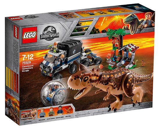 Cover for Lego · 75929 - Jurassic World - Flucht in Der Gyrosphere (Legetøj) (2018)