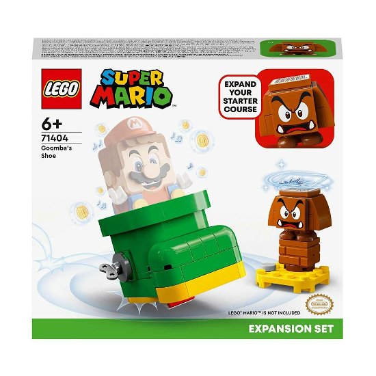 Cover for Lego · Lego Super Mario 71404 Uitbreiding Goomba'S Schoen (Spielzeug)