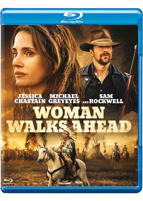 Cover for Jessica Chastain · Woman Walks Ahead (Blu-ray) (2018)