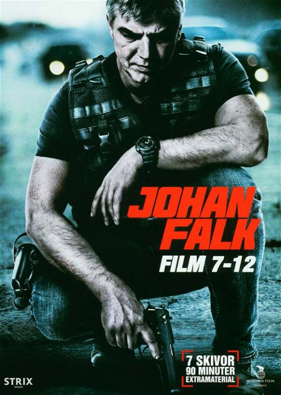 Cover for Johan Falk · Box  2 - Afsnit  7-12 (DVD) (2018)