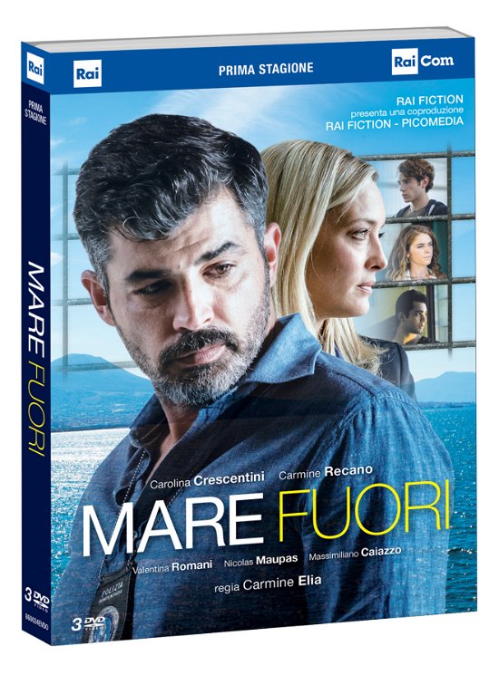 Cover for Crescentini, Recano, Romani, Maupas, Caiazzo, Tem, Paolillo, De Ferrari · Mare Fuori - St.1 (Box 3 Dv) + New (DVD) (2023)